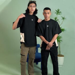 3D Pockets Oversize Tee