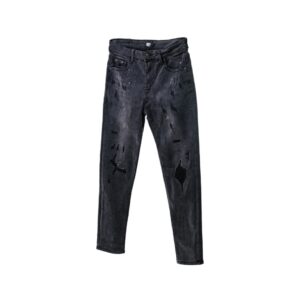 Ultra Stretch Grey Patch Jeans