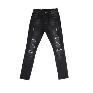 Black Taper Jeans