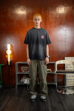 Parachute Cargo Pants(Olive)